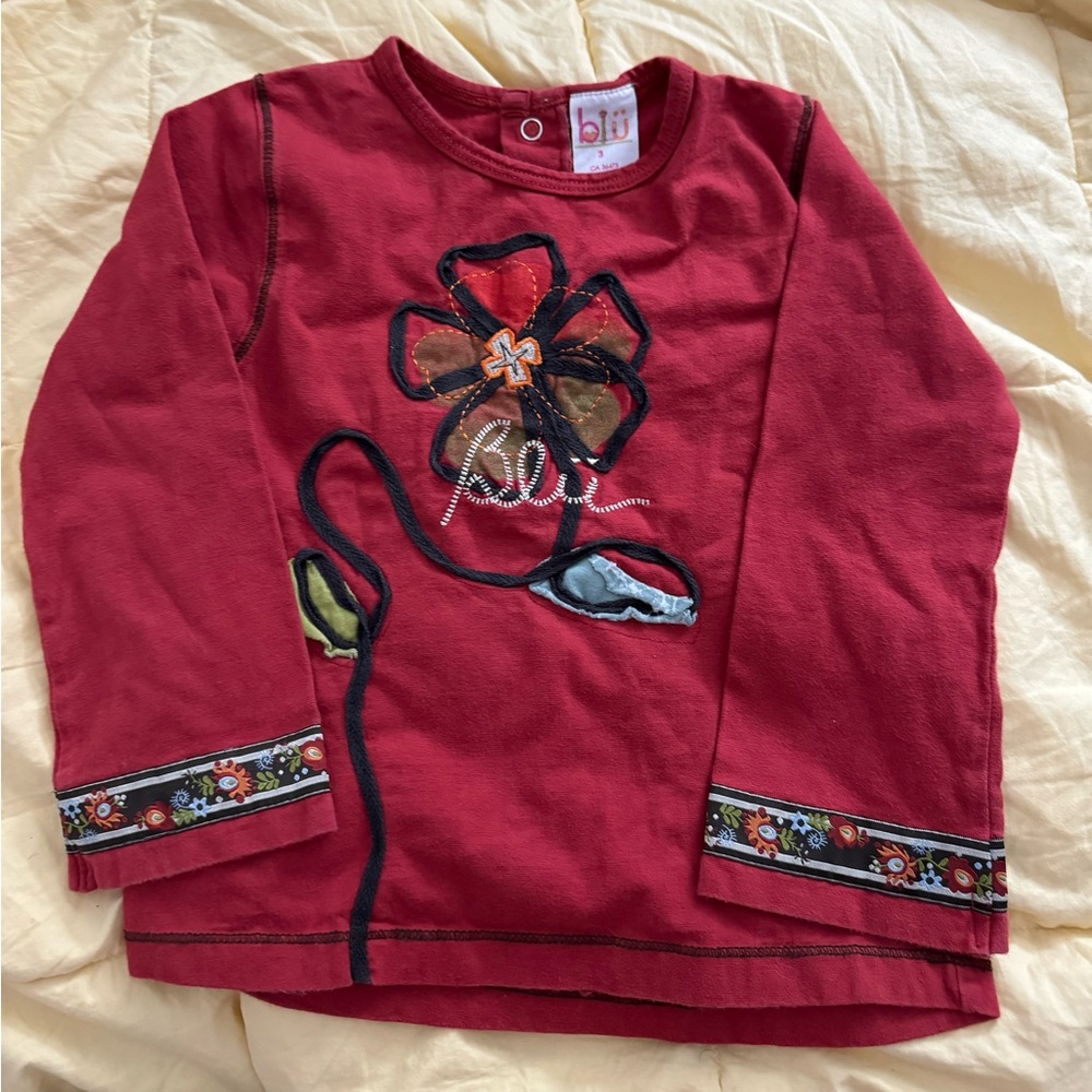 Blu top size 3